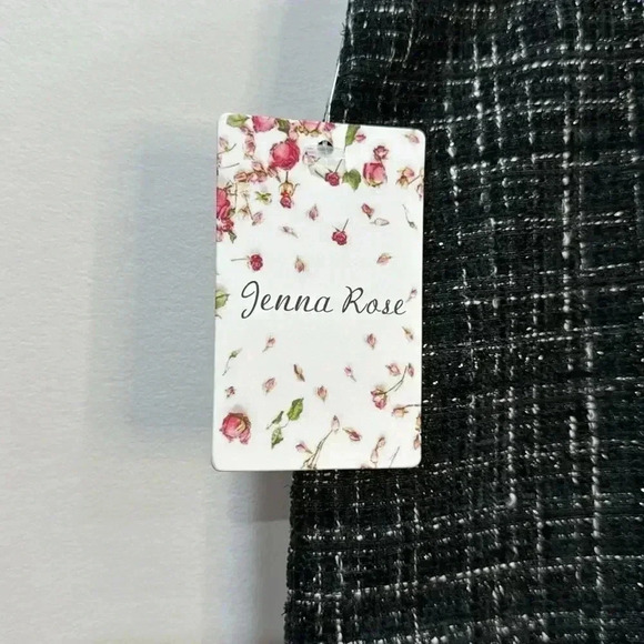 Jenna Rose Tweed Pencil Skirt - Size 14 - Picture 6 of 10